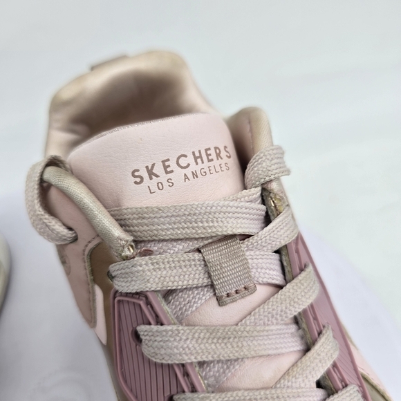 Skechers Shoe Little Girls 1 Los Angeles Athletic Trainers Pink - Picture 6 of 9